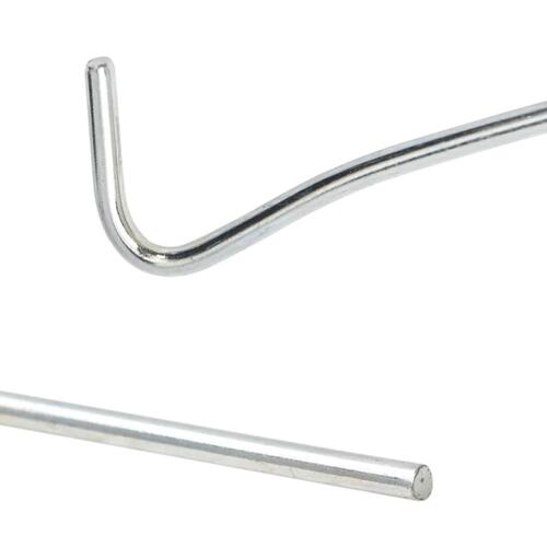 Teltpløkker 50 stk. 23 cm Ø4 mm galvaniseret stål