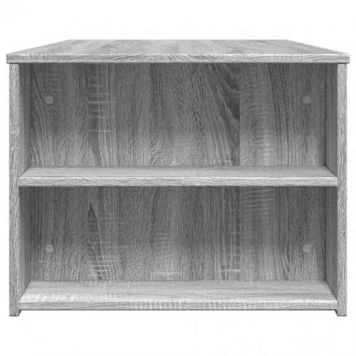 Sofabord i konstrueret træ - 102 × 55 × 42 cm, grå sonoma-eg