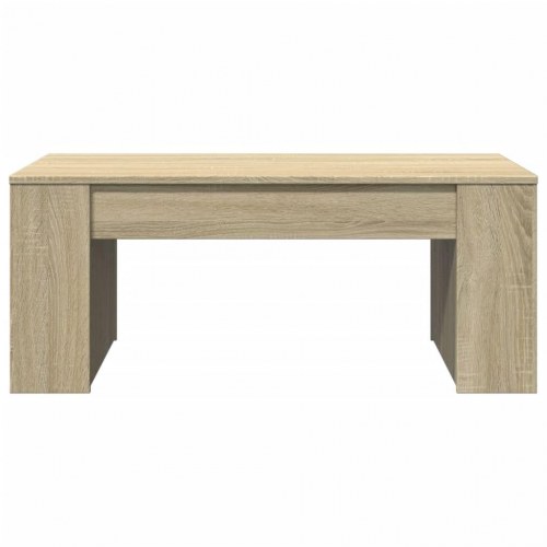 Sofabord 102 × 55 × 42 cm i konstrueret træ - sonoma-eg