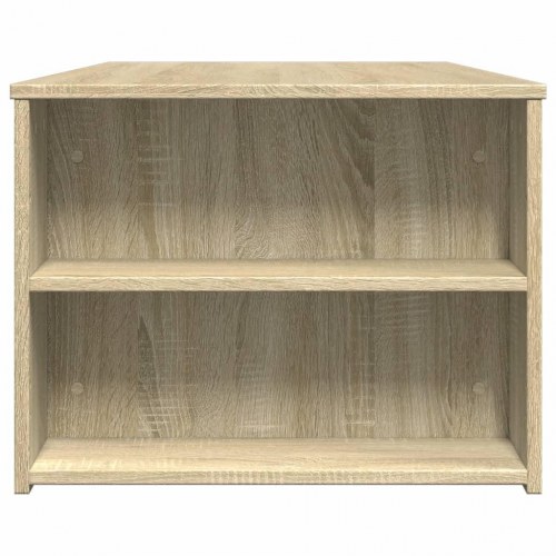 Sofabord 102 × 55 × 42 cm i konstrueret træ - sonoma-eg