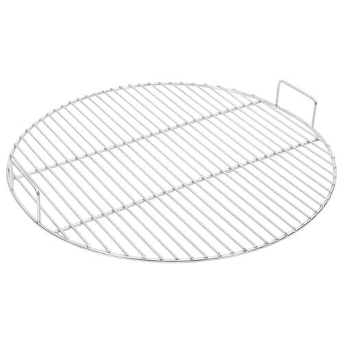 Grillrist Ø54 cm med håndtag rund 304 rustfrit stål