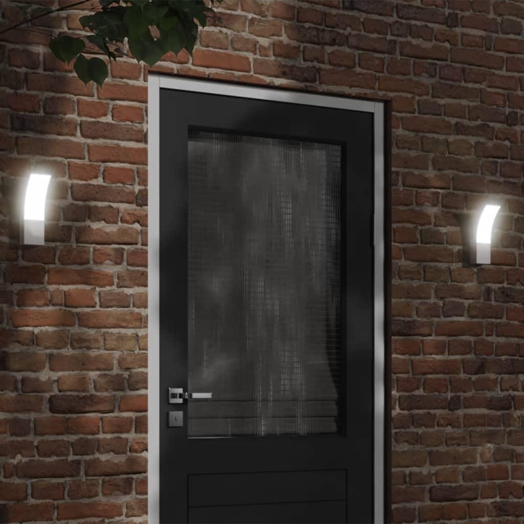 Udendørs Led Væglampe Trykstøbt Aluminium Hvid