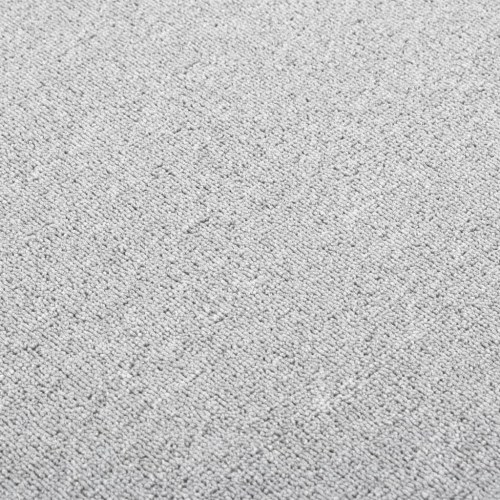 Tæppeløber 50×250 cm - lysegrå, tuftet polypropylen