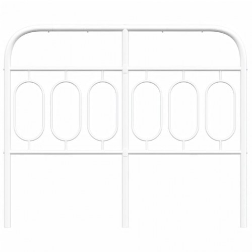 Udskiftningsgavl i metal 120 cm - hvid