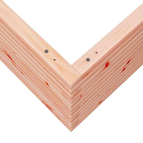 Plantekasse 80 x 80 x 45,5 cm i massivt douglasgran