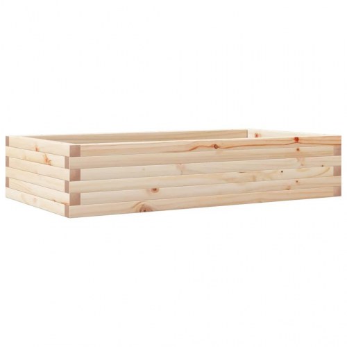 Plantekasse 110x60x23 cm massivt fyrretræ