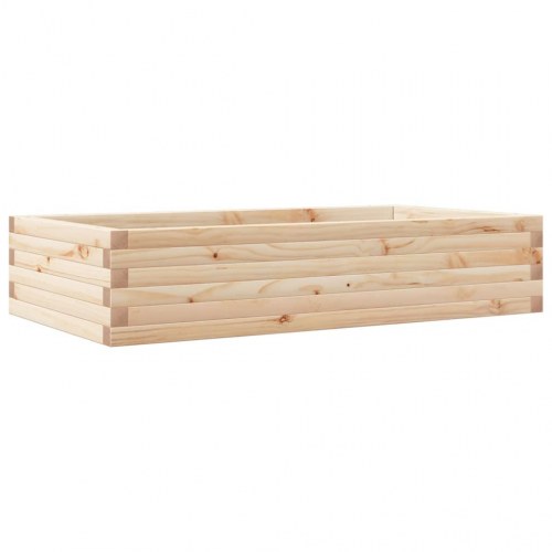 Plantekasse 110x60x23 cm massivt fyrretræ