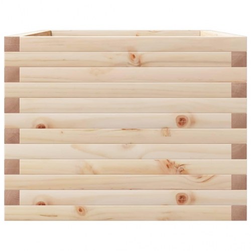 Plantekasse 110 x 60 x 45,5 cm i massivt fyrretræ