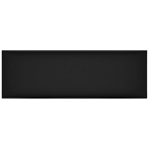 Vægpaneler 12 stk. 90x30 cm 3,24 m² kunstlæder sort