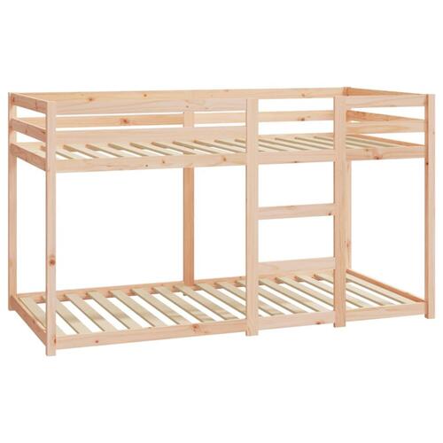 Køjeseng uden madras 90x190 cm massivt fyrretræ