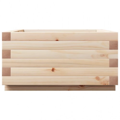 Plantekasse 50x50x26,5 cm massivt fyrretræ
