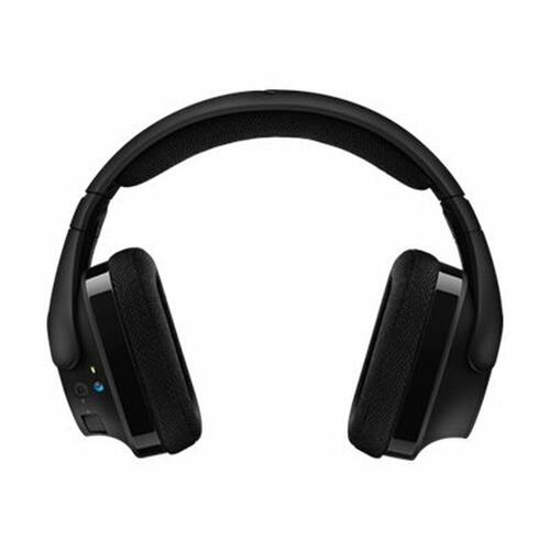 Hovedtelefoner med mikrofon Logitech G533 Sort