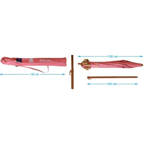 Parasol Koral 220 cm UPF 50+