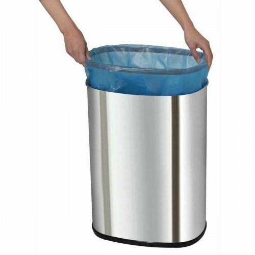 Kitchen Move Majestic automatisk skraldespand 68 L - rustfrit stål/ABS, sort