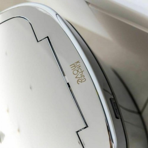 Kitchen Move Majestic automatisk skraldespand 68 L - rustfrit stål/ABS, sort