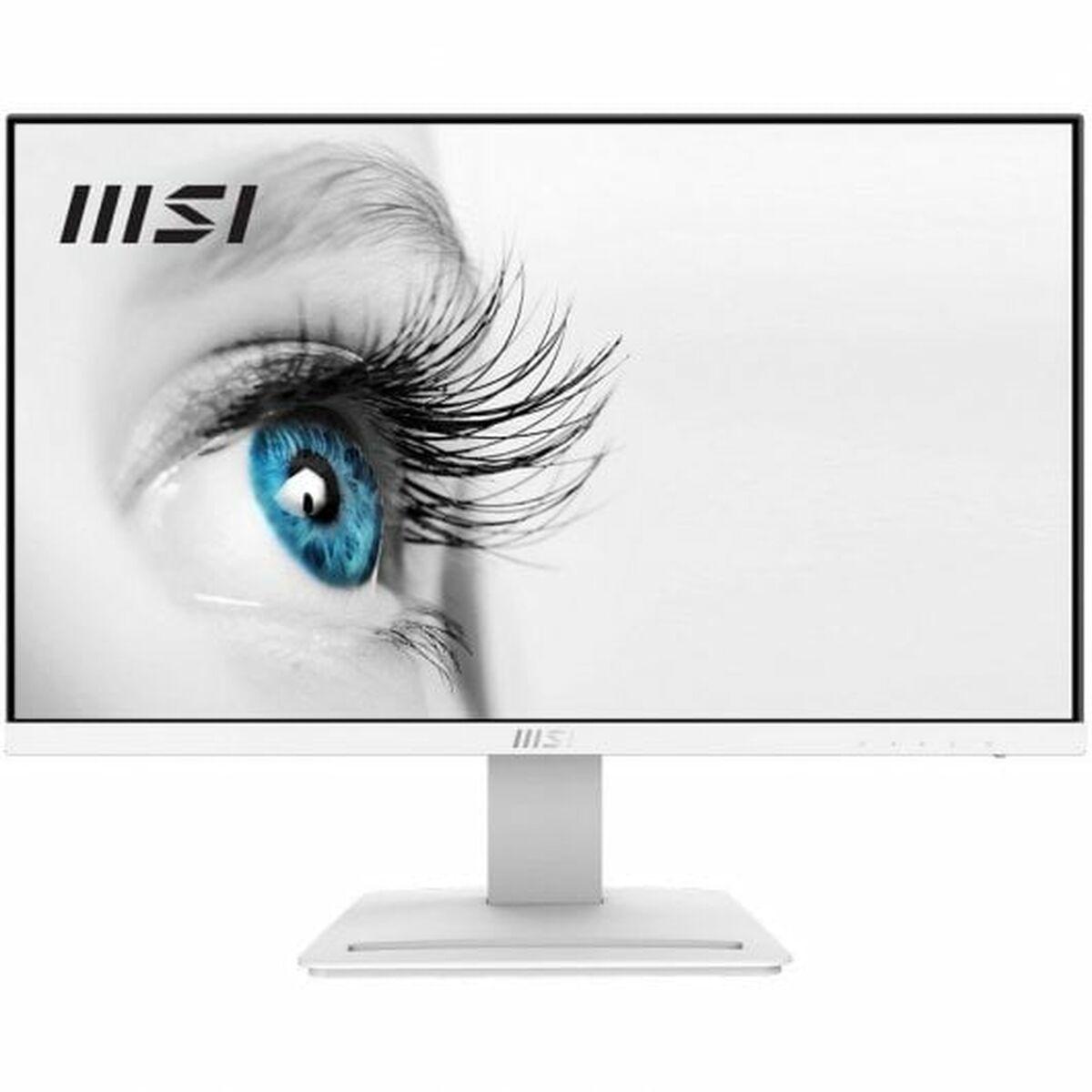 Skærm MSI PRO MP243XW 23,8" Full HD 100 Hz (hvid)