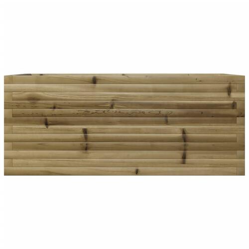Plantekasse 110x60x45,5 cm imprægneret fyrretræ