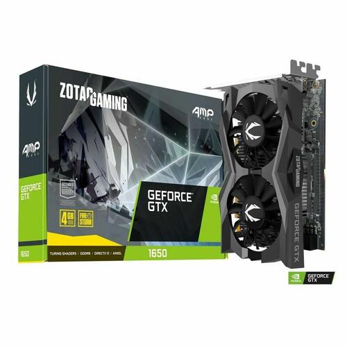 Grafikkort Zotac GAMING GeForce GTX 1650 AMP CORE GDDR6 GeForce GTX 1650 4 GB GDDR6