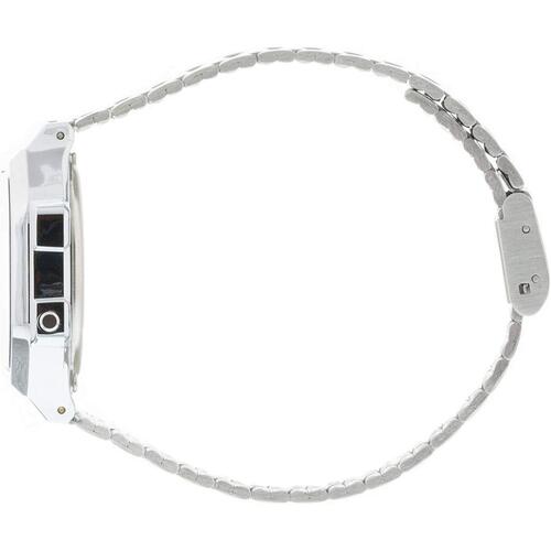Unisex ur Casio A168WA-1YES Sort Sølvfarvet