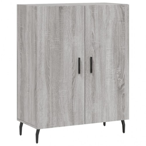 Højskab 69,5x34x180 cm konstrueret træ grå sonoma-eg