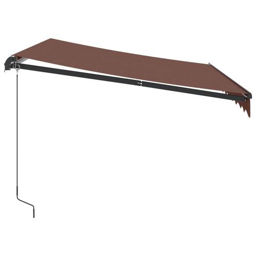 Markise 300x250 cm manuel betjening brun