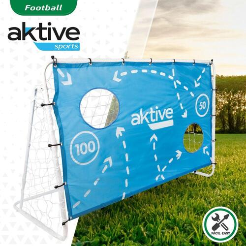 Fodboldmål Aktive 182 x 91 x 122 cm