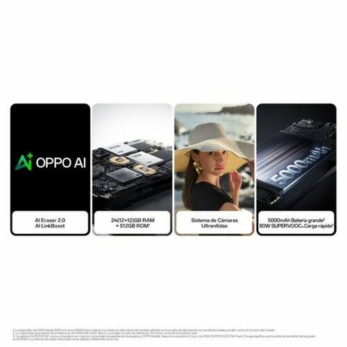 Smartphone Oppo OPPO Reno12 Pro 5G 6,7" 12 GB RAM 512 GB Sort