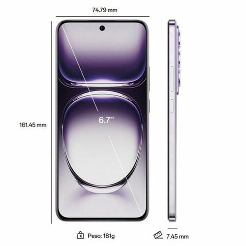 Smartphone Oppo OPPO Reno12 Pro 5G 6,7" 12 GB RAM 512 GB Sort