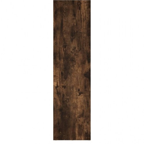 Bogreol / tv-bord 36 × 30 × 114 cm - konstrueret træ, røget egetræsfarve