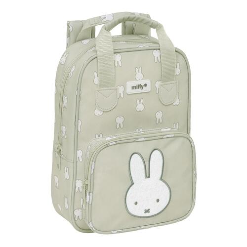 Miffy skoletaske - Niebla grå, 20 × 28 × 8 cm