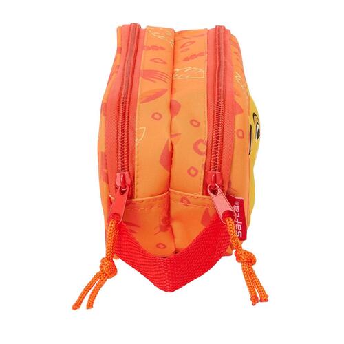 Dobbelt carry-all The Lion King Orange 21 x 8 x 6 cm 3D