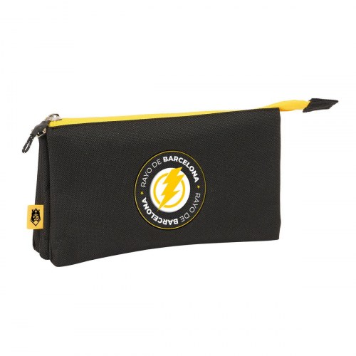 Penalhus med 3 rum Kings League Rayo de Barcelona - Sort 22 × 12 × 3 cm