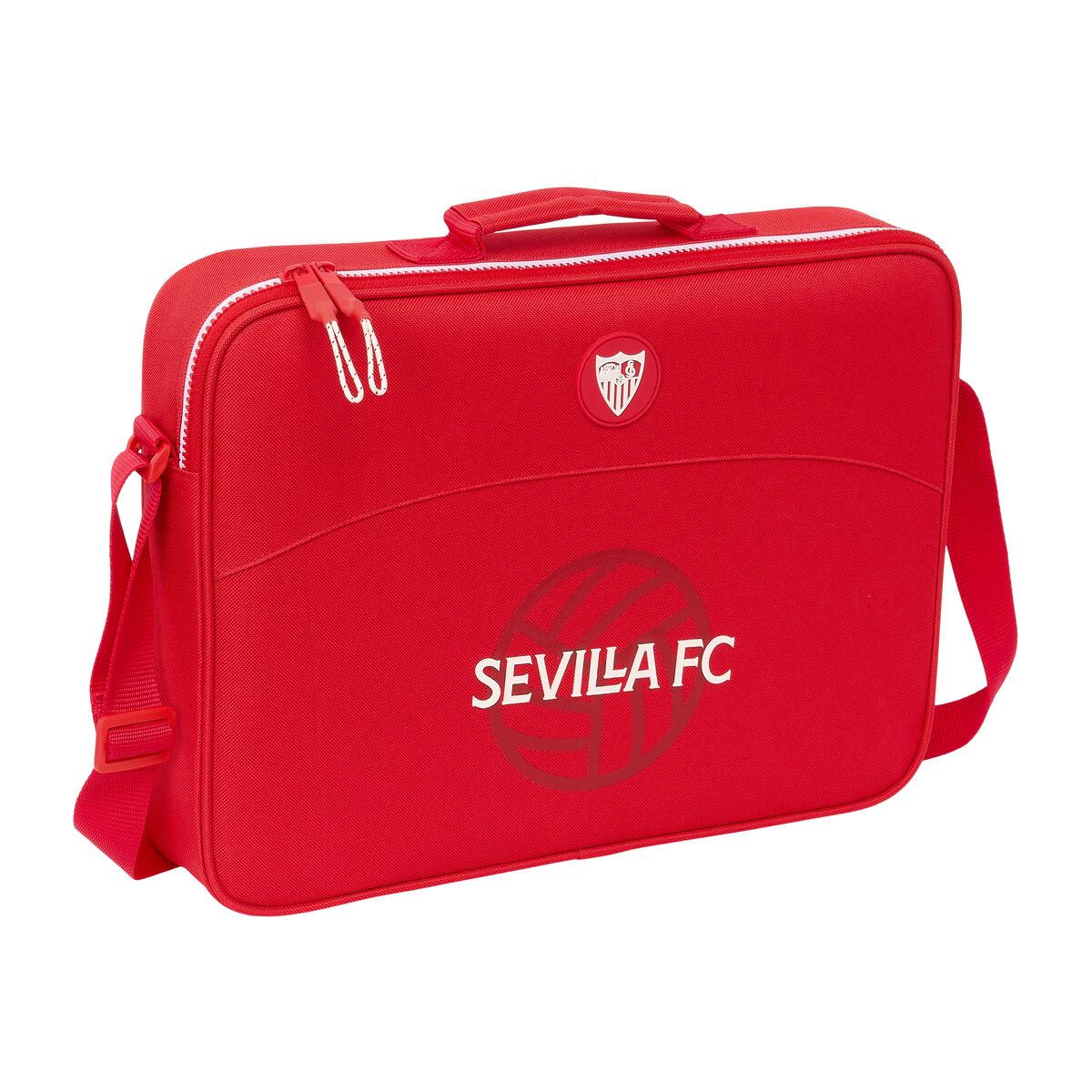 Sevilla Fútbol Club skoletaske - rød 38 × 28 × 6 cm