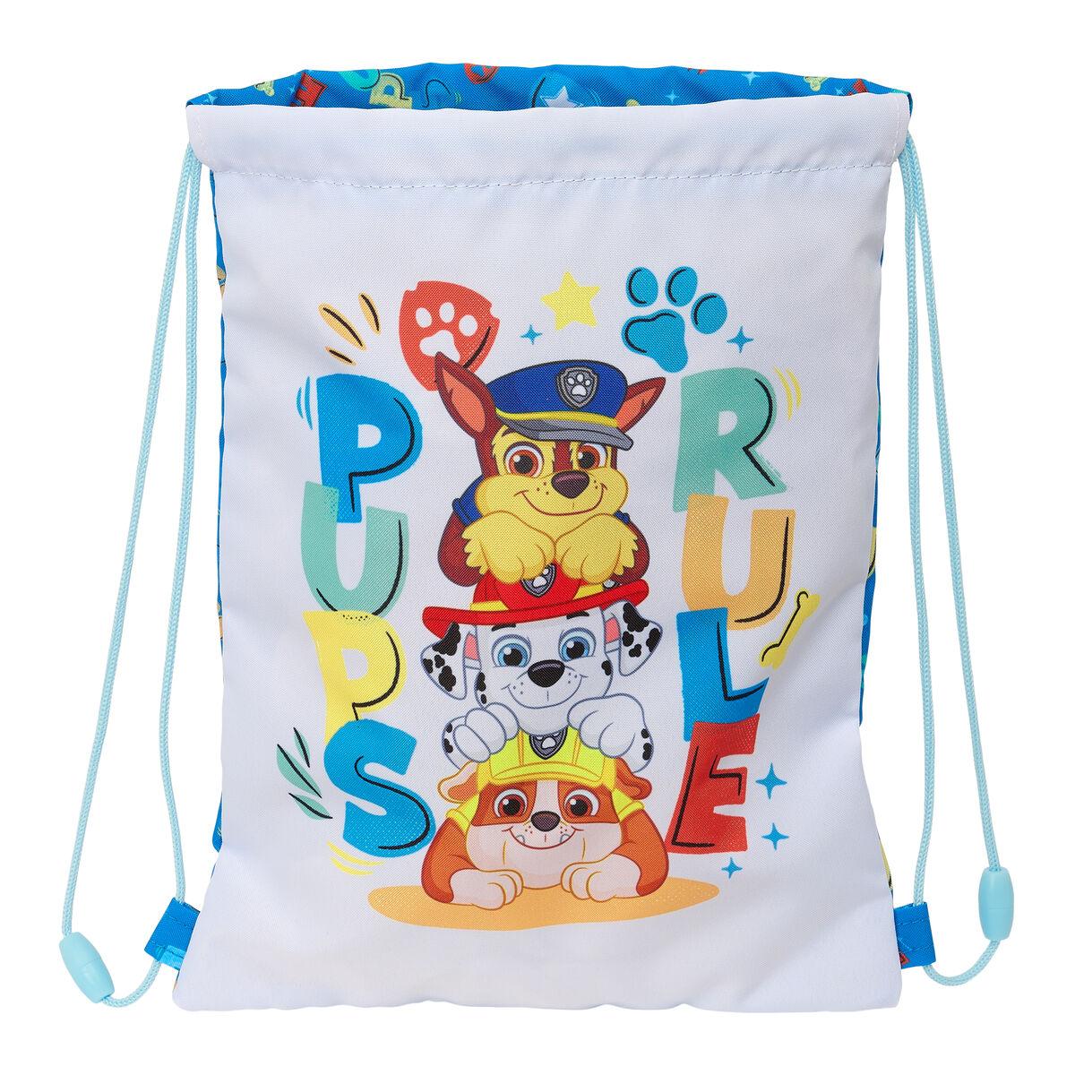 The Paw Patrol rygsæk med snore - Pups Rule, blå 26 × 34 × 1 cm
