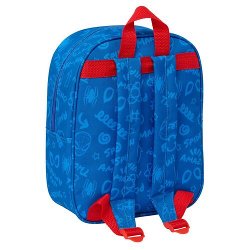 Skoletaske Spider-Man Rød Marineblå 22 x 27 x 10 cm 3D