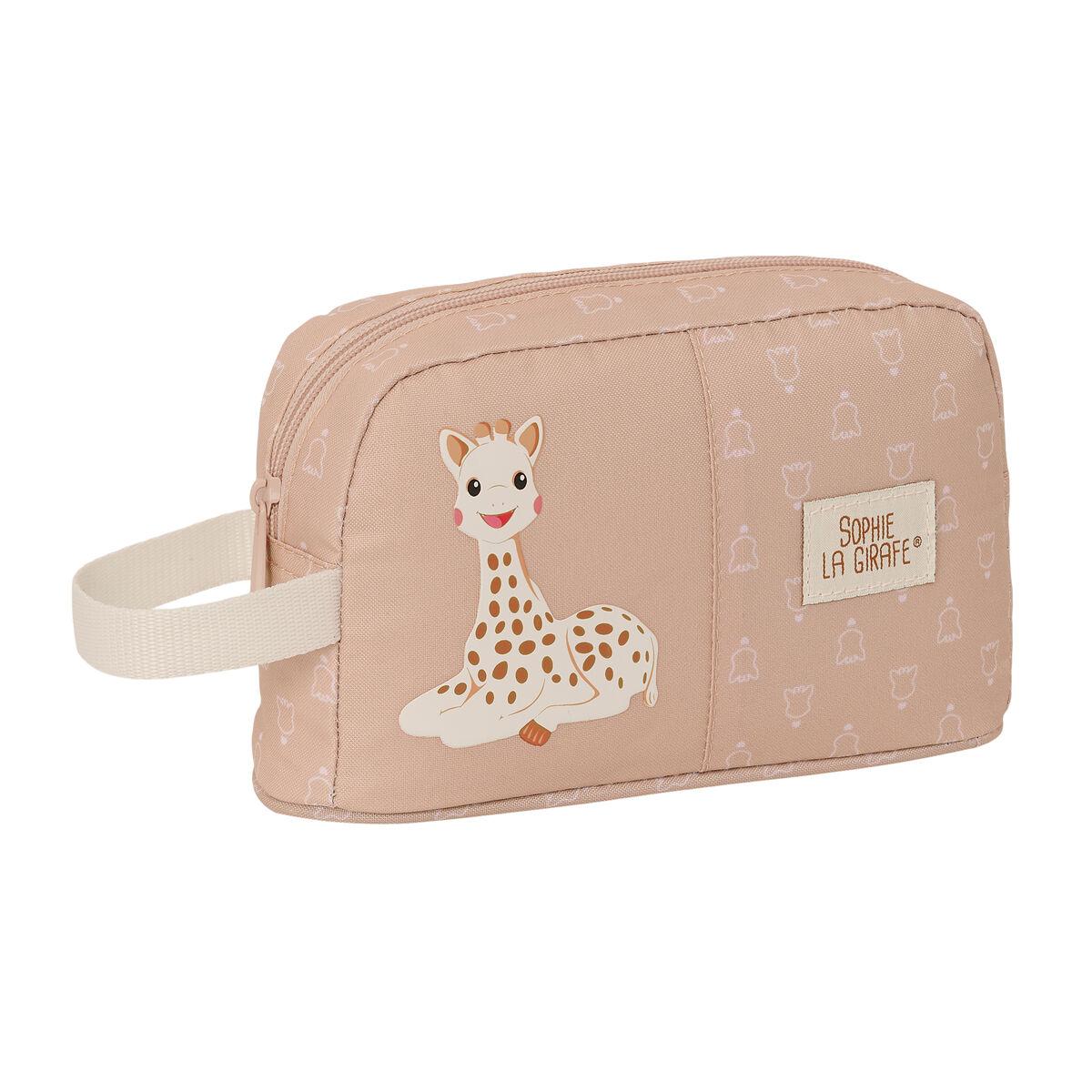 Termotaske til mad Sophie la Girafe - beige 21,5 × 12 × 6,5 cm