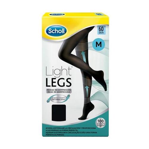 Strømper Scholl 60DEN Sort (M) (OUTLET A+)