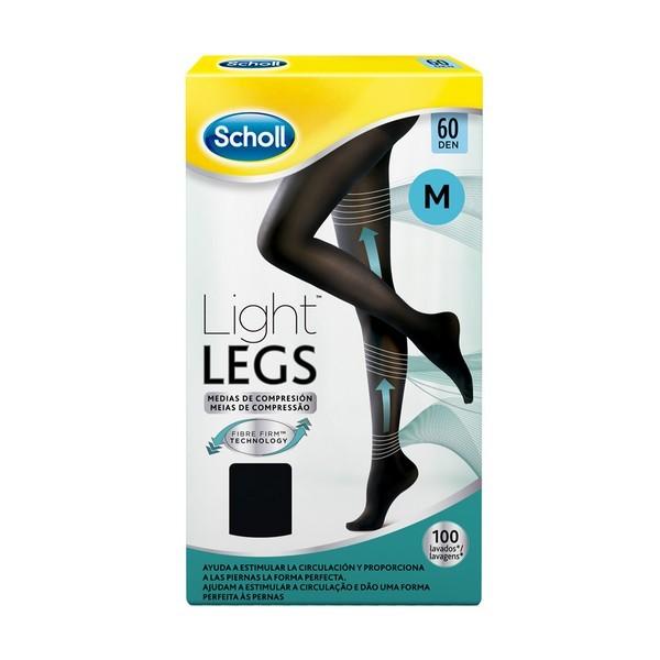 Strømper Scholl 60DEN Sort (M) (OUTLET A+)