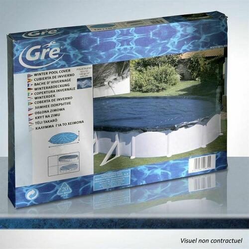Swimmingpool Cover Gre CIPROV611 Sort