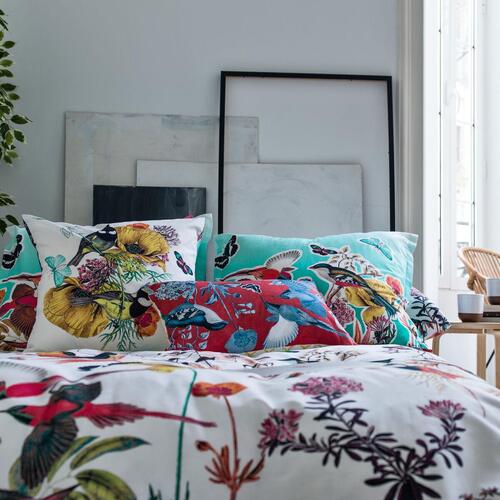 Nordisk cover HappyFriday Birds of paradise Multifarvet 140 x 200 cm