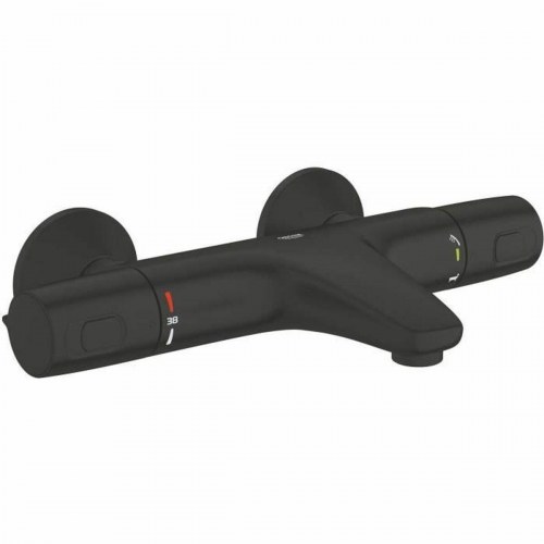 Blandingsbatteri til væg - Grohe, sort metal/kobber