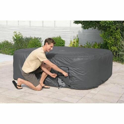 Swimmingpool Cover Spa EnergySense 230 x 230 cm Grå