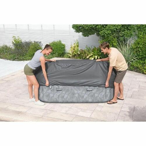 Swimmingpool Cover Spa EnergySense 230 x 230 cm Grå