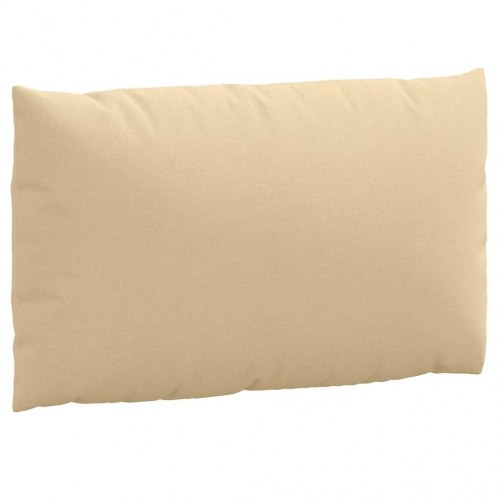 Pallehynder 2 stk. - stof, meleret beige