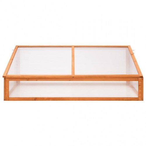 Drivhus 110x58,5x39 cm grantræ orange