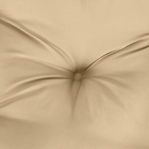 Hynde til havebænk 120x50x7 cm stof meleret beige
