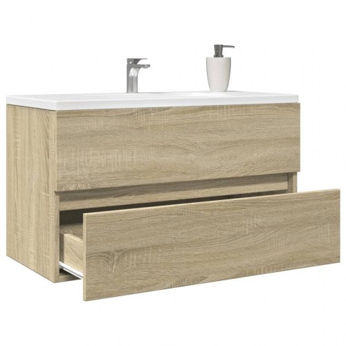 Vaskeskab 80 x 38,5 x 45 cm - sonoma-eg