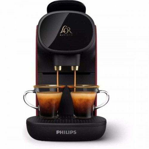 Philips L’Or Barista Sublime LM9012 kapselkaffemaskine - 1450 W, 19 bar, sort/rød