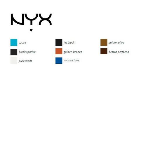 Eyeliner Slide On NYX Waterproof (1,2 g) golden bronze