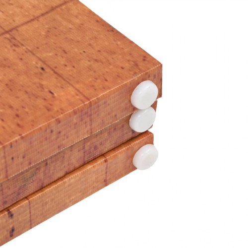 Foldbar rumdeler 160 × 170 cm - verdenskort, gul